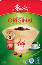 melitta aroma-filter 1x4 naturelbruin