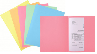 rainex aktemap met 1 klep 160gr assorti