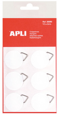 agipa beeldophanger wit zelfklevend draagkracht 200gr