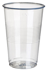 starpak kunststof-drinkbeker pp 0,2 l wit 100 stuks
