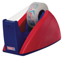 tesa plakbandafroller easy cut zwart gevuld