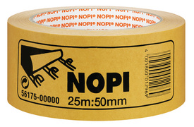 nopi dubbelzijdig plakband van pp 50mmx10 m