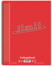 limet collegeblok din a4 lijn 80 blad