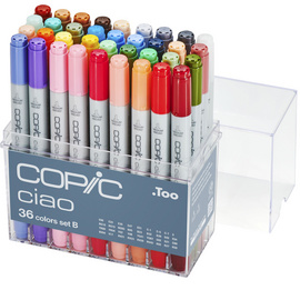 copic hobbymarker ciao 36 stuks set b