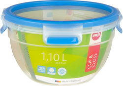 emsa bewaardoos clip en close 1-10 liter transparant