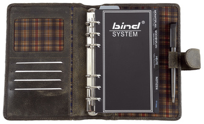 bind termijnplanner model 10101-1 a6 zonder kalender zwart