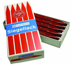 gutenberg zegellak postlak zinnoberrood