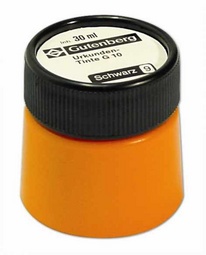 gutenberg urklantentoner 30 ml zwart