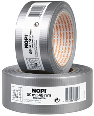nopi reparatieband 50mmx25 m zilver