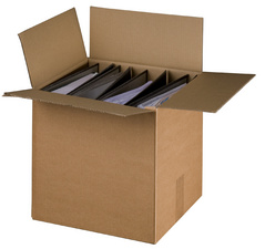 smartboxpro ordner-verzenddoos bruin voor 4-5 ordner