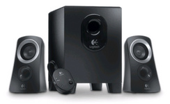 logitech 21 luidspreker systeem z313 zwart