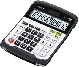 casio bureaurekenmachine wd-320 mt solar batterij