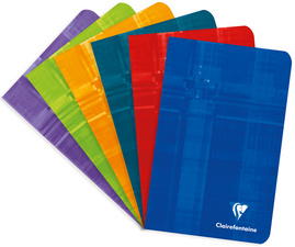 carnet piqure 11x17cm 96 vel 5x5 90g