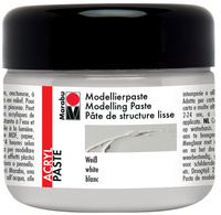 marabu acryl-boetseerpaste 225 ml wit