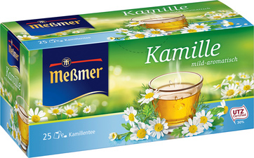 meamer thee kamille mild-aromatisch 25 stuks verpakking