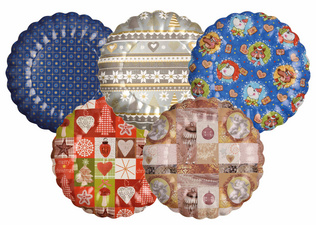 papstar adventsbord rond diameter: 230 mm
