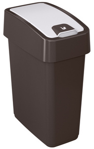 keeeper afvalemmer magne 45 liter grafiet-blauw