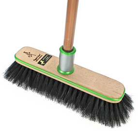 peggy perfect bezem greenline met steel haarmix