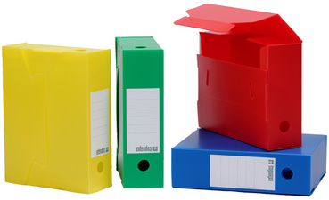 extendos archiefdoos pp 100mm assorti kleuren