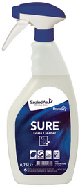 sure glasreiniger glas cleaner 750 ml sprayfles