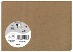 pollen by clairefontaine briefkaart kraft 82x128mm