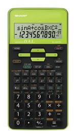 sharp schoolrechner el-531 th-gr batterijbetrieb groen