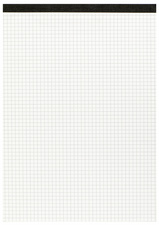 landre schrijfblok zonder dekblad din a4 50 vel blanco