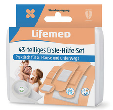 lifemed ehbo-pleister-set 43-delig