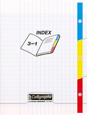 calligraphe schrift 3 index 8000 polypro 170x220 mm