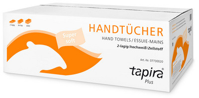 tapira handdoekpapier plus-203x320 mm-w-vouw-hoogwit
