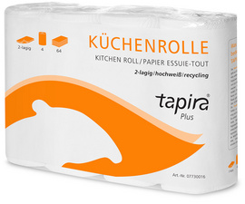 tapira keukenrol plus-2-laags-hoogwit-grootverpakking