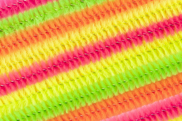 knorr prandell chenilledraad / biegeplsch-mix neon
