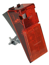 fischer dynamo-led-rcklamp met geintegreerde reflektor