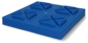 cartrend basisplatten voor sttzb”cke blauw 4 stuks set