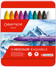 caran d'ache aquarel-waskrijt neocolor ii 40 stuks etui