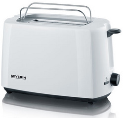 severin 2-ruiten toaster at 2286 wit/zwart