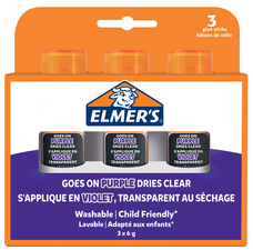 elmer's lijmstift disappearing purple 22 g 1stuk blister