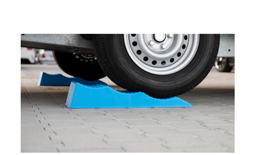 cartrend ausgleichskeil blauw 2 stuks set
