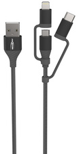 ansmann 3in1 daten-& ladekabel lightning/usb-c/micro-usb