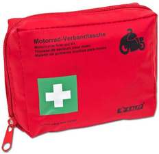 kalff motorrad-verbandtas inhalt din 13167 rood