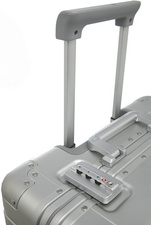 alumaxx business trolley met vollalukoffer grijs