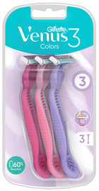 gillette venus wegwerp-rasierer basis 3 stuks pak