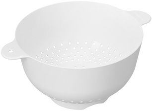gastromax abtropf-sieb/kchensieb van pp wit