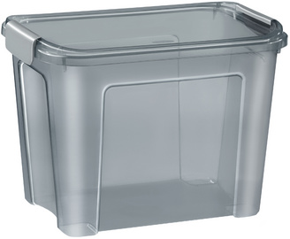 cep bewaardoos shadow 18 liter transparant rauchgrijs