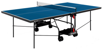 donic schildkrot tafeltennis-plaat spacetec indoor blauw